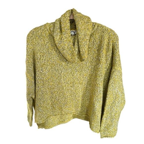 Chelsea & Theodore Cowl Crop Sweatshirt sz XS NWOT - Picture 2 of 5